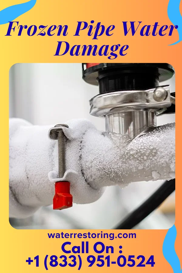 Frozen Pipe Water Damage in Anderson Creek, NC